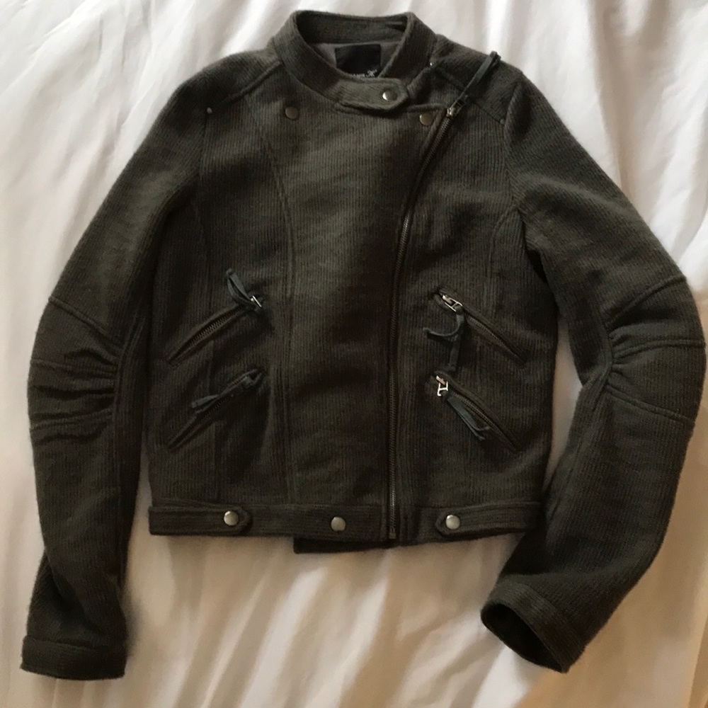 Moto sweater